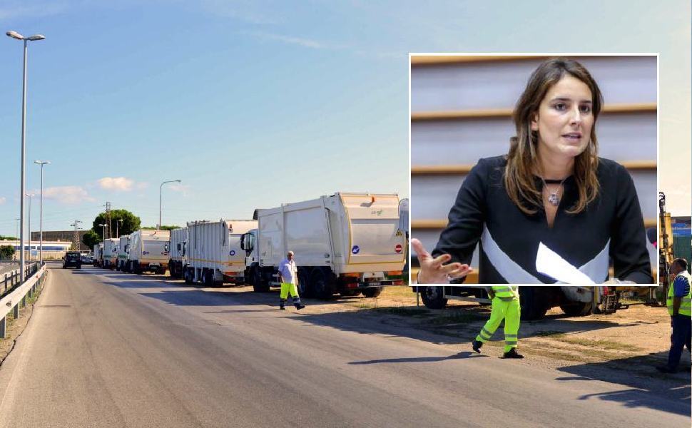 Ancora critica la gestione dei rifiuti in Calabria «manca assessore e piano» 51 Laura Ferrara Rifiuti 1