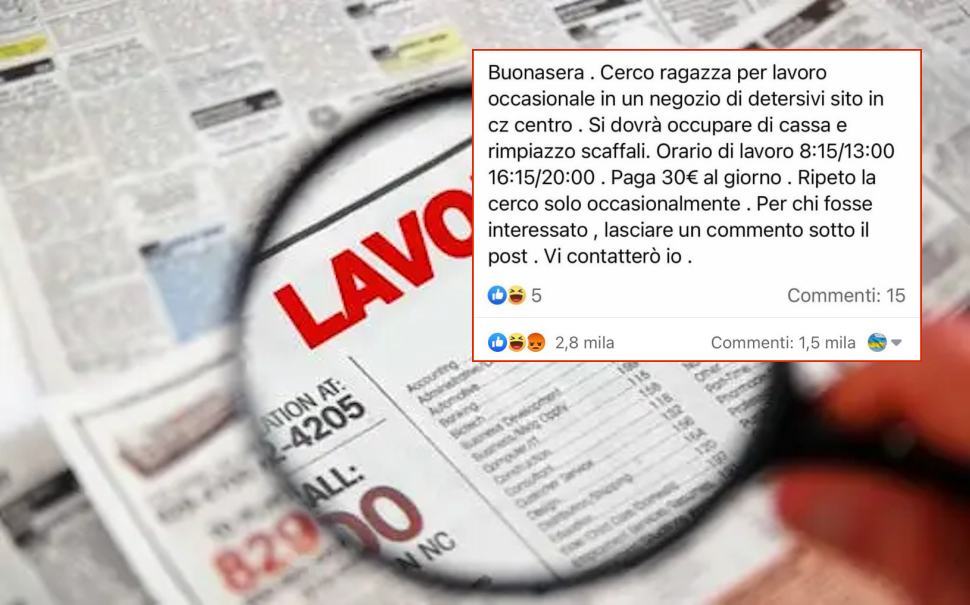 Lavoro Annuncio