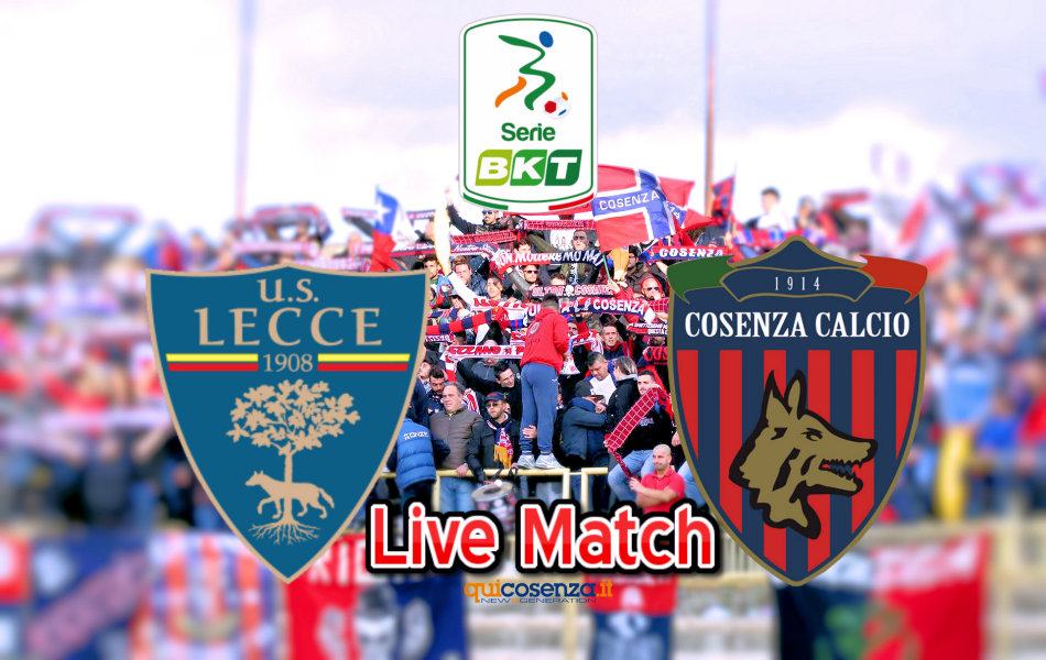 (Diretta match) Lecce-Cosenza 3-1 Finale di gara 60 Lecce Cosenza live