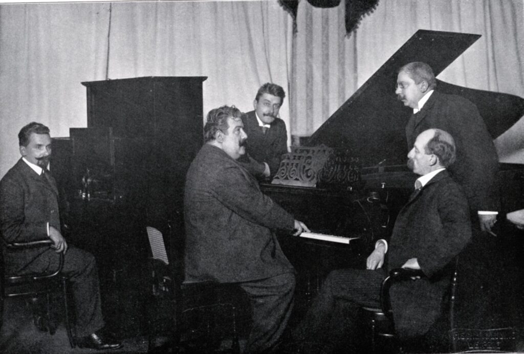 Ritrovata l'opera Rolando di Berlino di Leoncavallo, la presentazione a Bisignano 2 Leoncavallo recording 1905