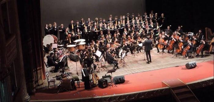 Lorchestra del Liceo Musicale Lucrezia della Valle