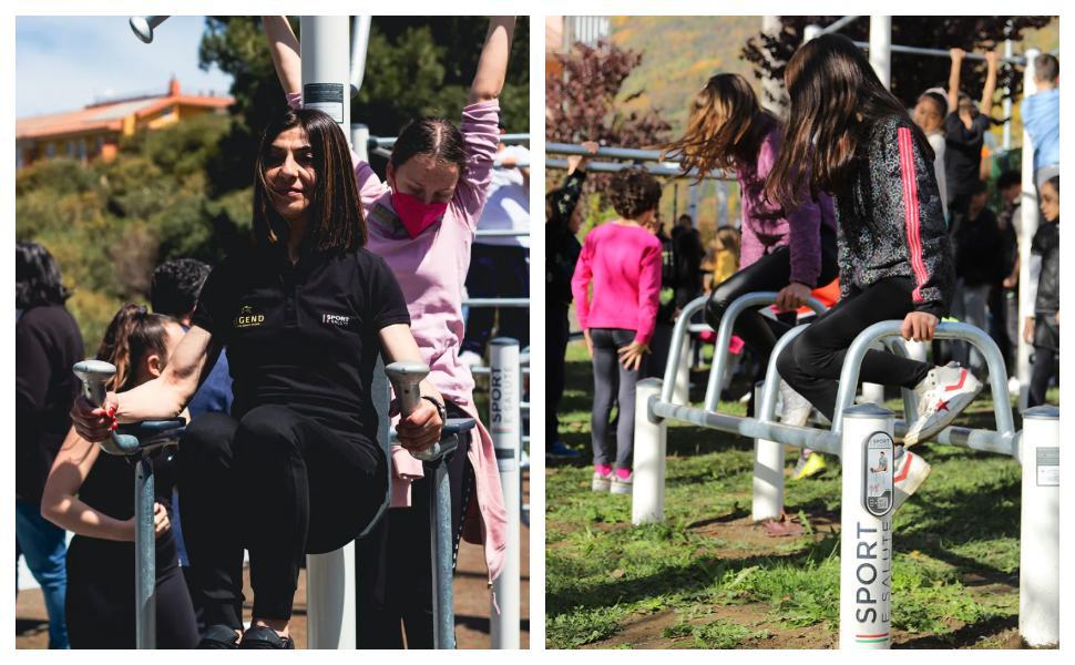 Luana Pilia Sport nei Parchi