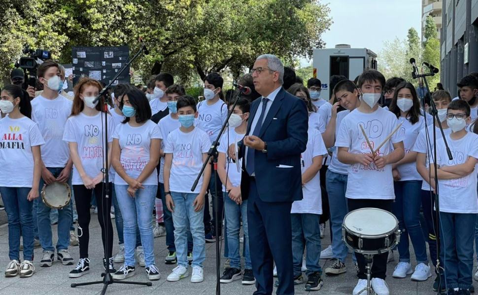 Rende, ricorda la strage di Capaci. Manna e l’assessora Sorrentino alla commemorazione 51 MANNA 1 1