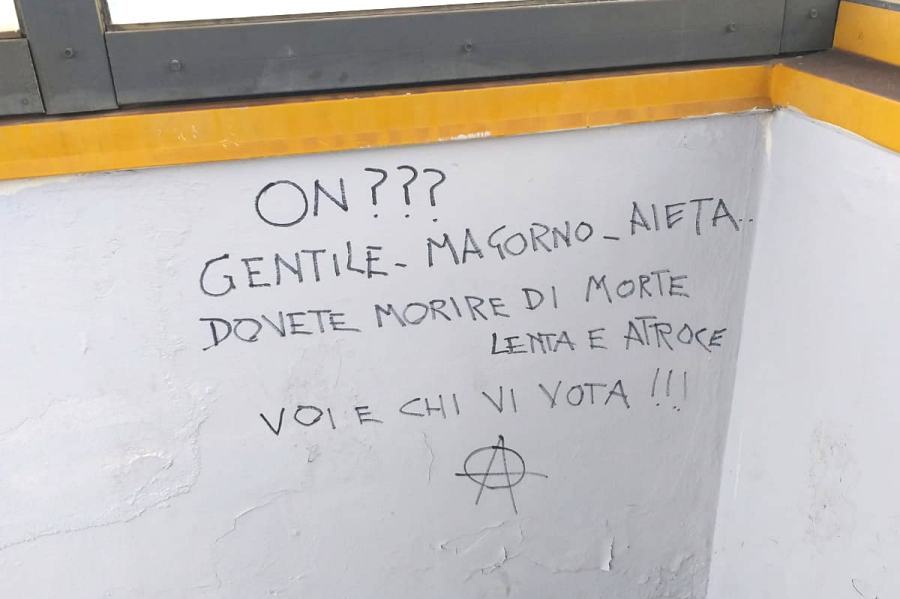 Magorno minacce di Morte