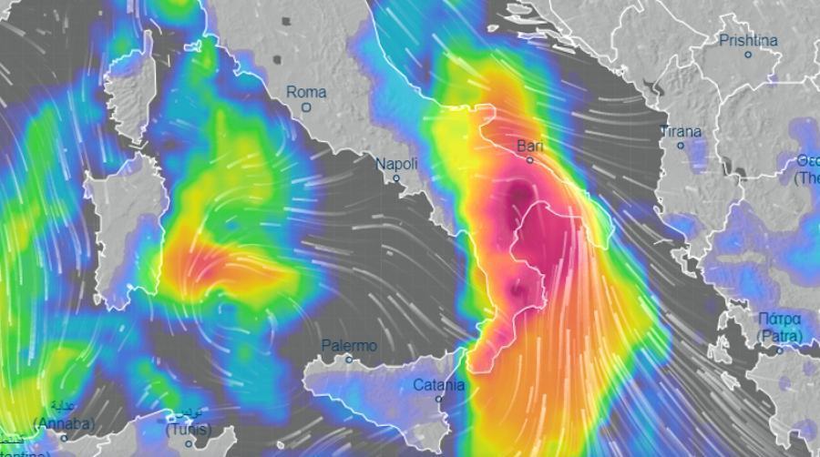 Maltempo allerta rossa piogge