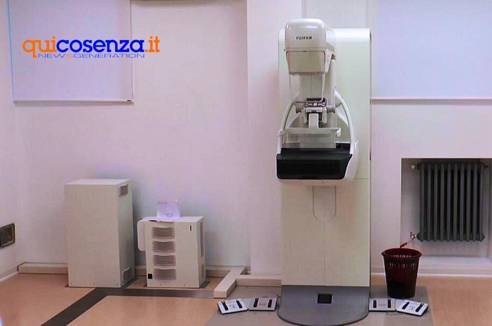 Mammografo ospedale Corigliano Rossano