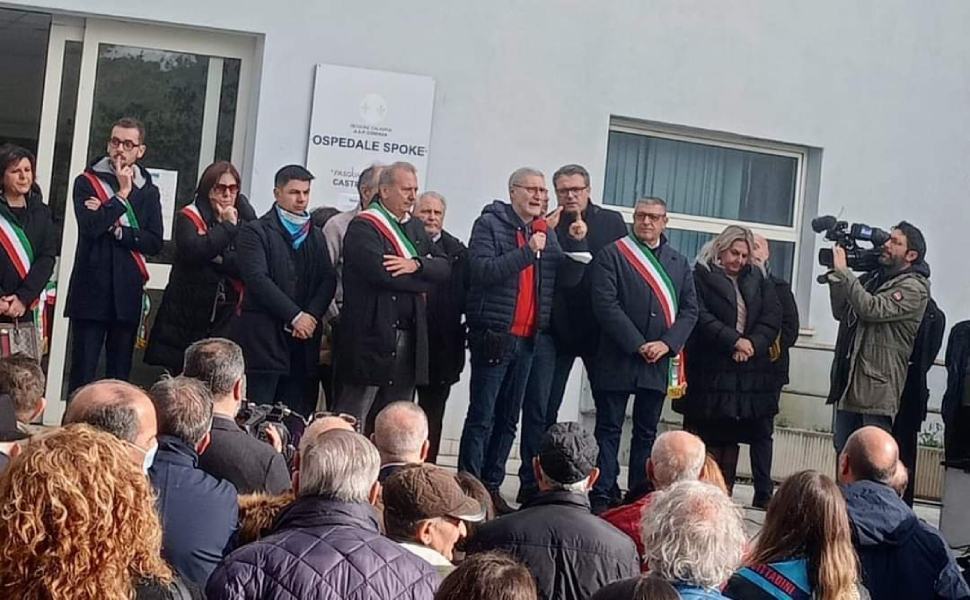 Manifestazione ospedale Castrovillari 1