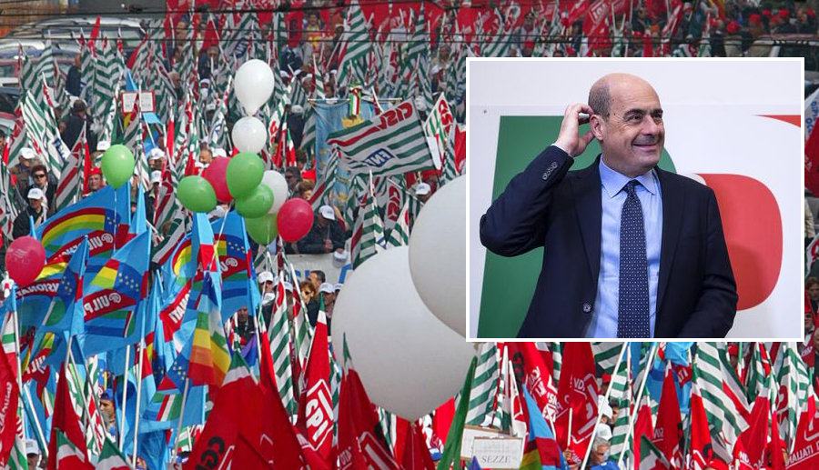 Manifetsazione sindacati