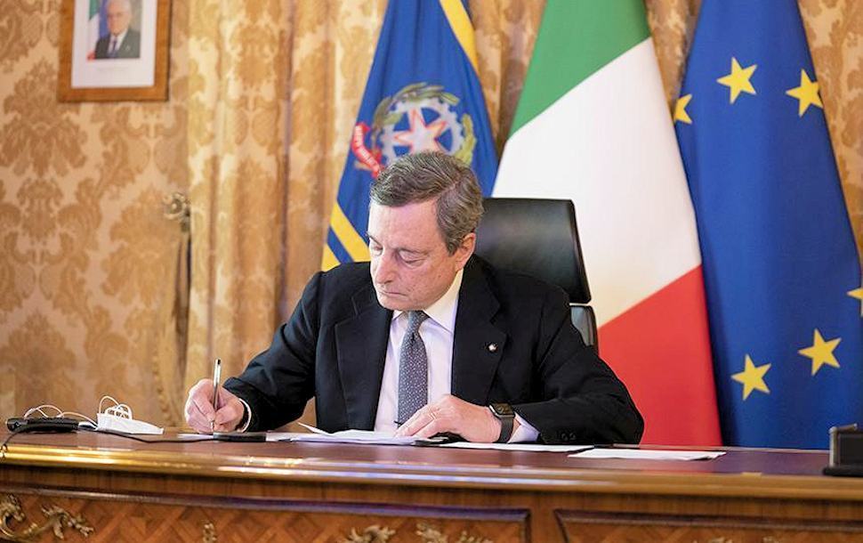 Draghi "da metà maggio attivo il Pass verde nazionale per i turisti". Come funziona 59 Mario Draghi 3