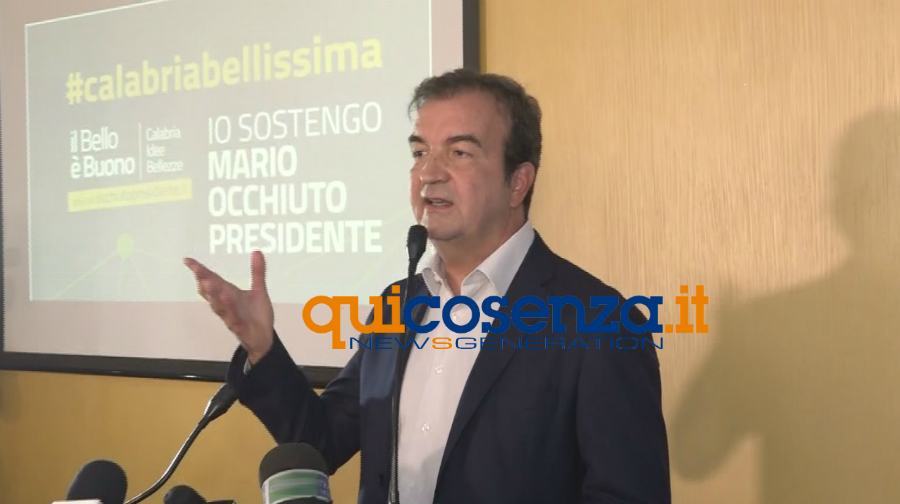 Mario Occhiuto candidato regionali