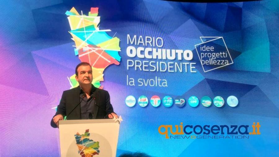 Mario occhiuto Regionali 2