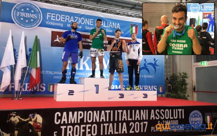 Il cosentino Giovanni Marzocchi conquista il primo posto al Trofeo Italia nella categoria GAV 80 Kg 68 Marzocchi HOME