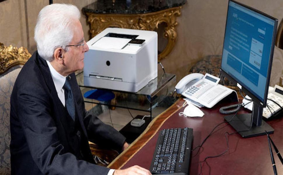 Mattarella anagrafe digitale