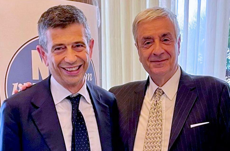 Maurizio Lupi e Francesco Pichierri