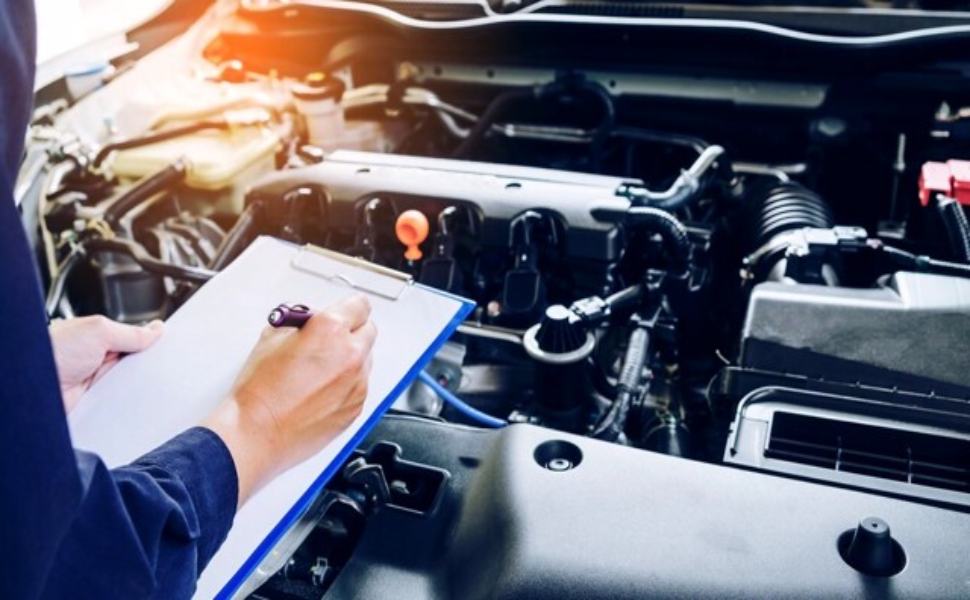Meccanico auto revisione
