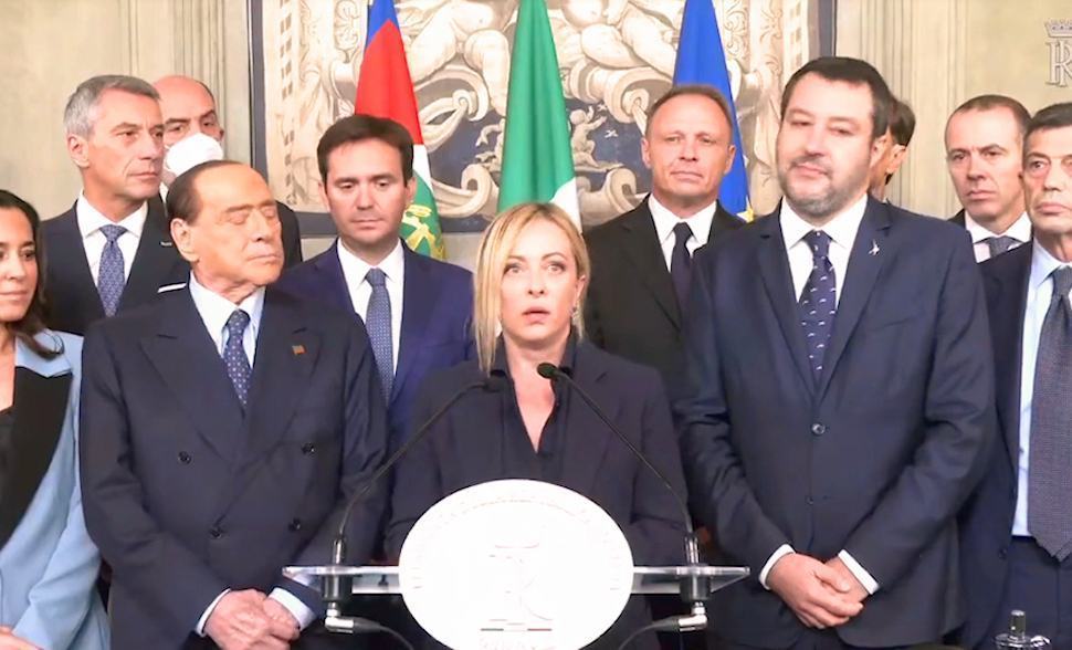 centrodestra Giorgia meloni