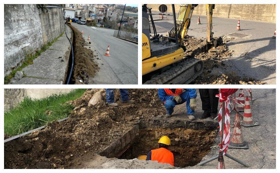 Mendicino Lavori acquedottti