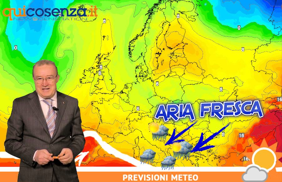 Meteo Cosenza 23 24 settembre 2017