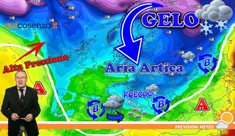 Meteo Cosenza 23 25 marzo con giuliacci