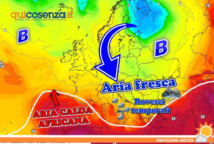Meteo Cosenza 9 luglio ok