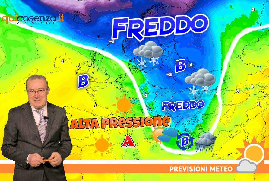 Meteo Cosenza weeend 17 19 novembre ok