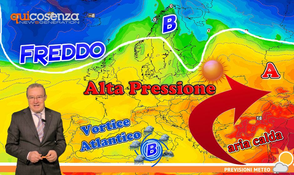 Meteo Cosenza weekend 04 06 maggio