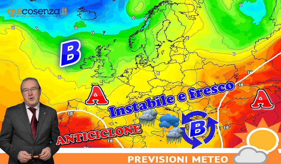 Meteo Cosenza weekend 16 17 giugno