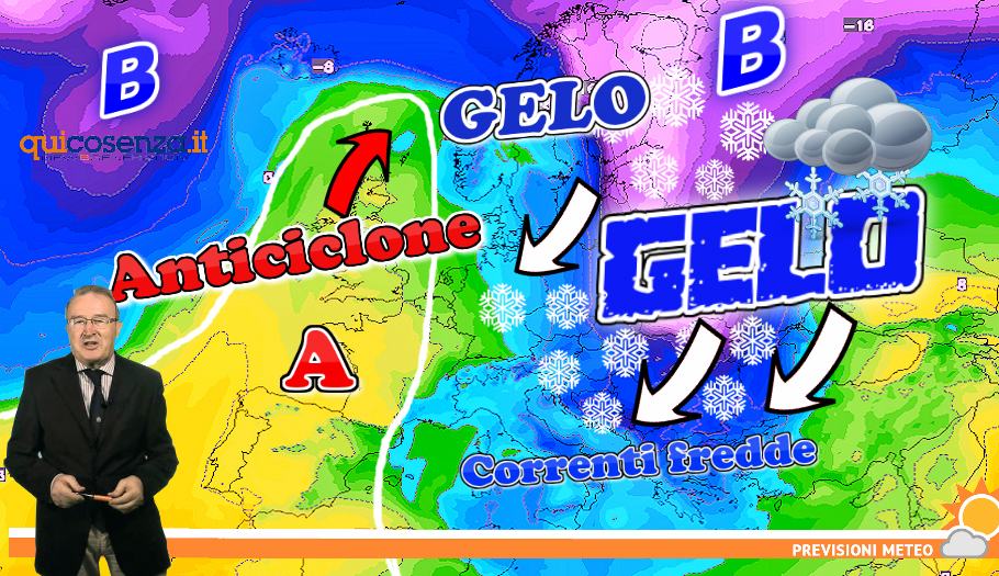 Meteo Cosenza weekend 16 18 febbraio 2018 giuliacci