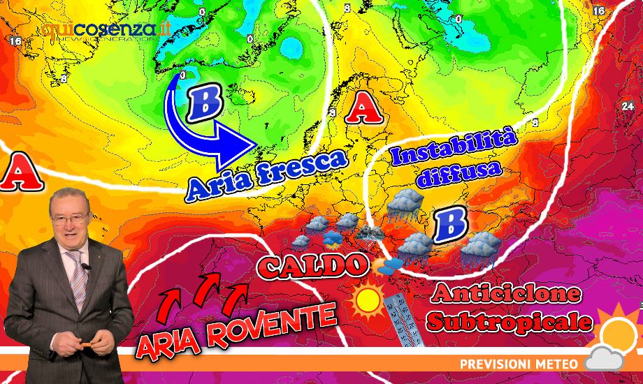 Meteo Cosenza weekend 27 29 luglio ok3