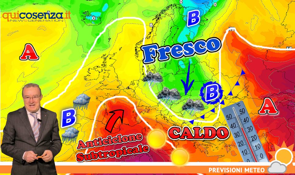 Meteo Cosenza weekend 29 giugno 1 luglio 2018 home