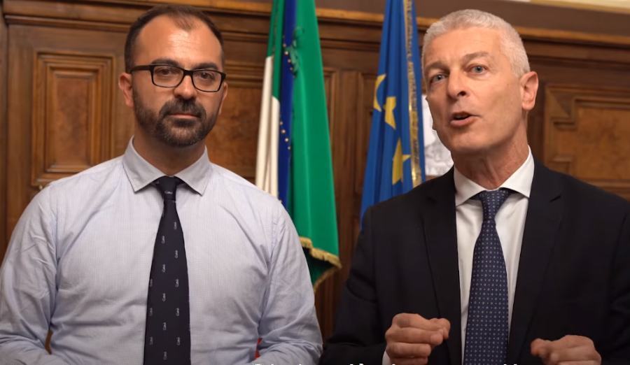 Ministro Fioramonti e Nicola Morra