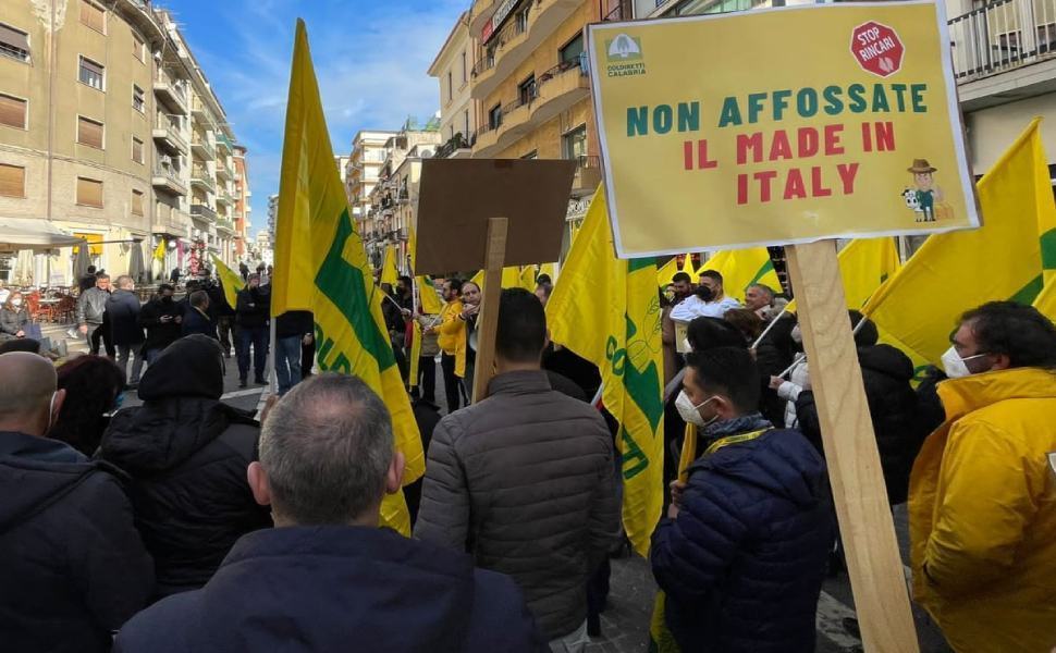 Coldiretti Calabria: la mobilitazione prosegue per coinvolgere i cittadini-consumatori 51 Mobilitazione Coldiretti cosenza