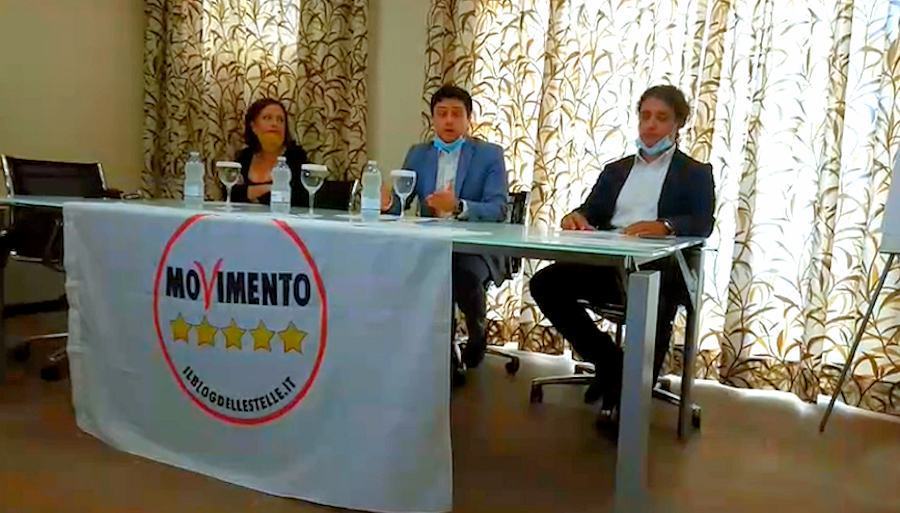 Movimento 5 Stelle conf stampa