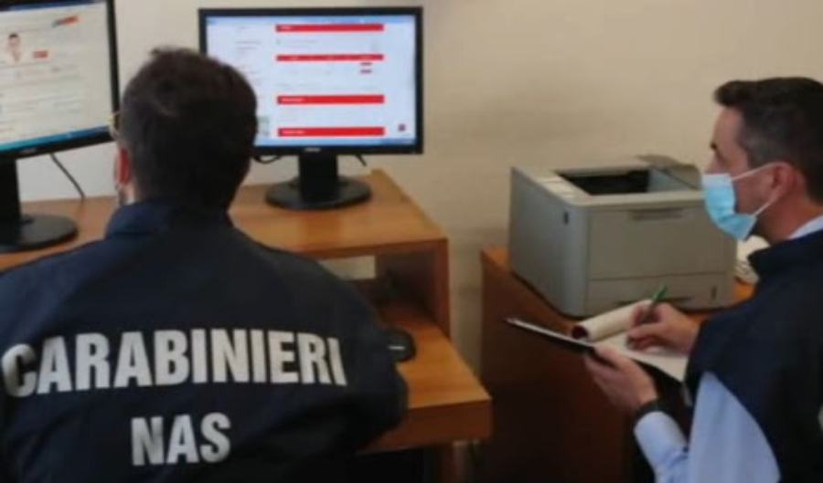 Nas carabinieri siti on line