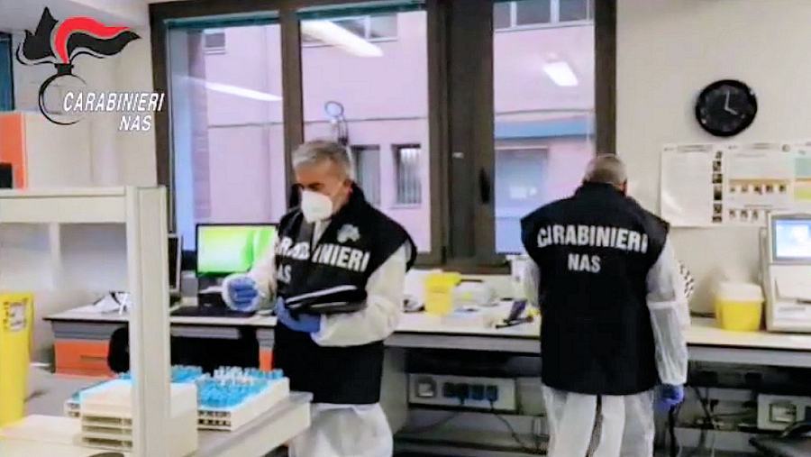 Nas laboratori tamponi