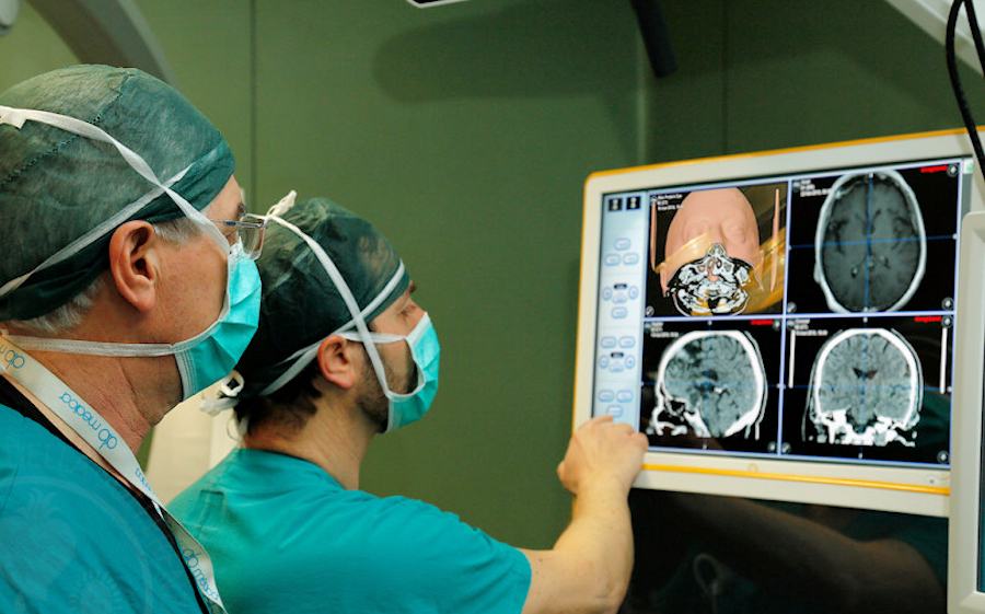 Neuronavigatore tumore