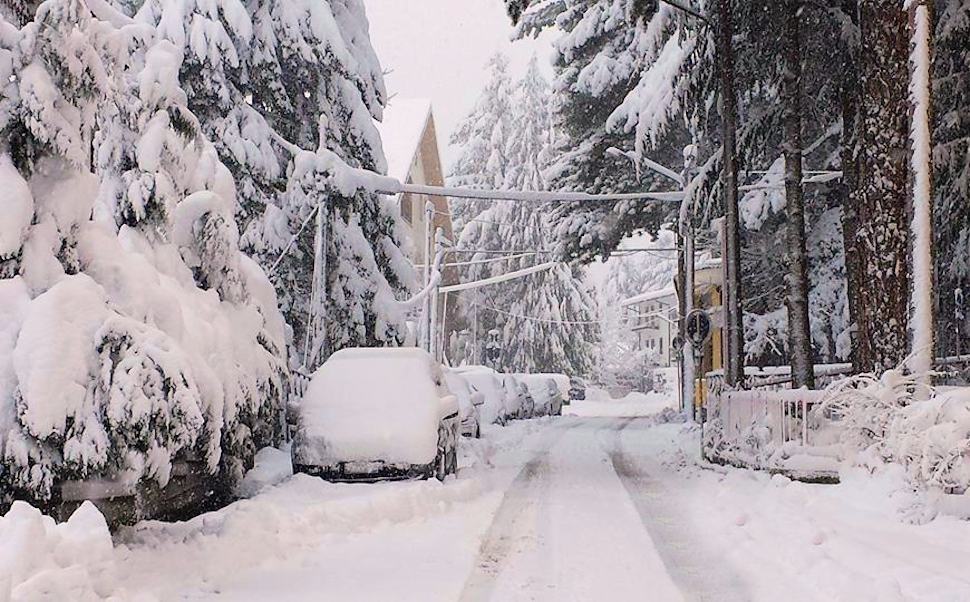 Nord a secco da 50 giorni, in Sila altri 30 cm di neve. Da domani inverno in soffitta 51 Neve Sila ok