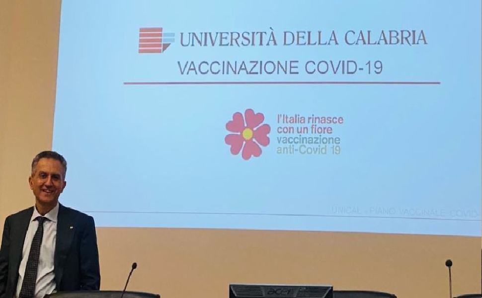 Nicola Leona rettore unical Vaccini 1