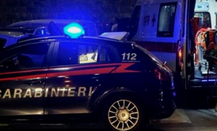 Tragico incidente stradale, muore un centauro di 25 anni 51 Nocera Terinese carabinieri ambulanza 2