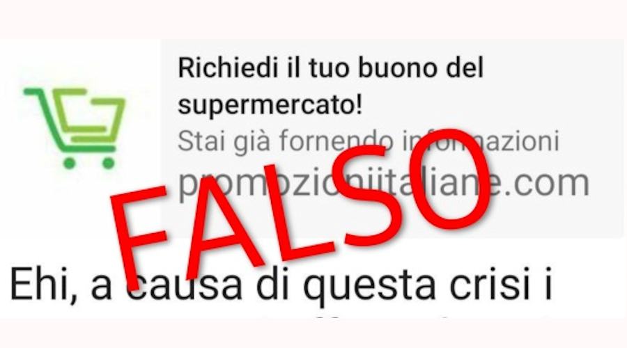 Nuobo Spesa falso