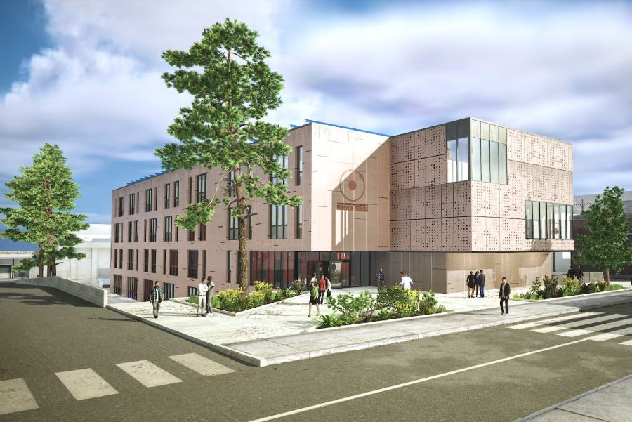 Cosenza avrà il nuovo Liceo Fermi. Tutto in legno, tecnologico e all'avanguardia 2 Nuovo Fermi Cosenza progetto