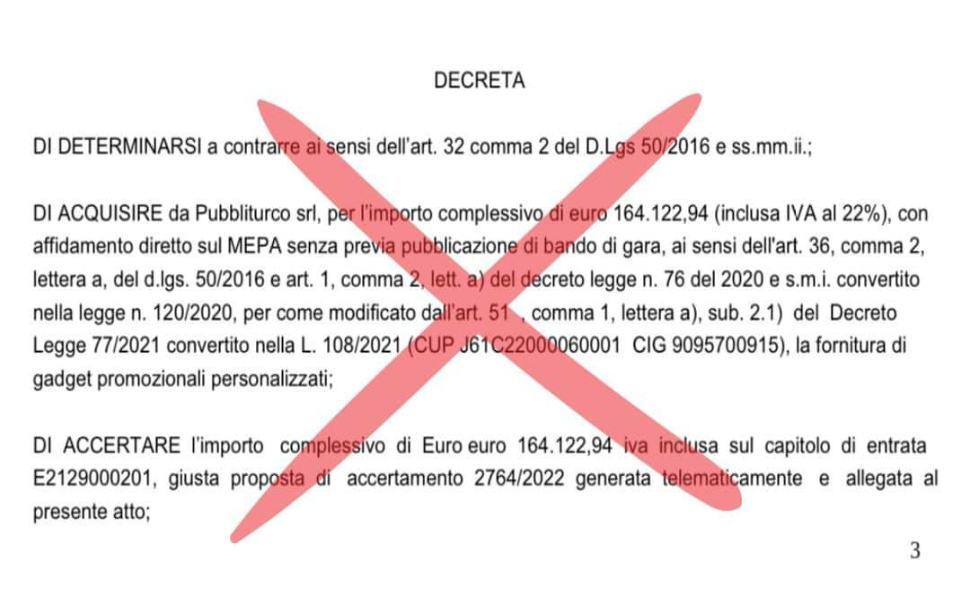 Acquisto di gadget per 160mila euro, Occhiuto: "decreto revocato e dirigente rimossa" 51 OCCHIUTO 1 9