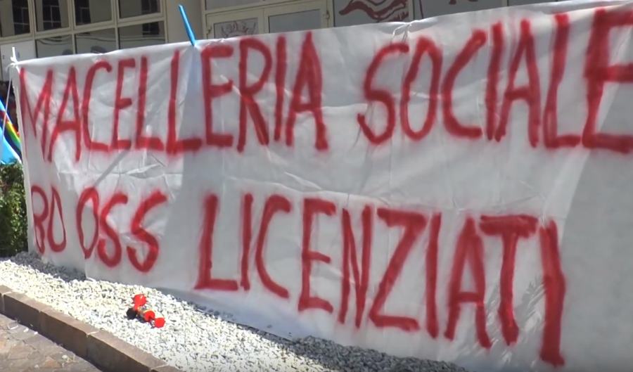 OSS cosenza protesta a CZ