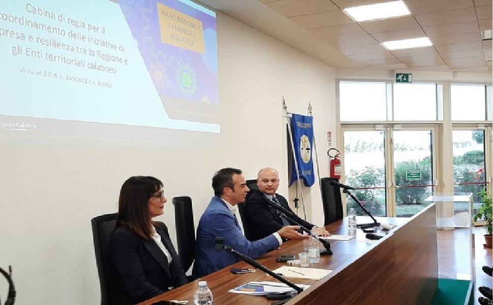 Pnrr, Occhiuto a cabina di regia "ci aiuti a spendere bene le risorse ed evitare la criminalità" 51 Occhiuto cabina di regia