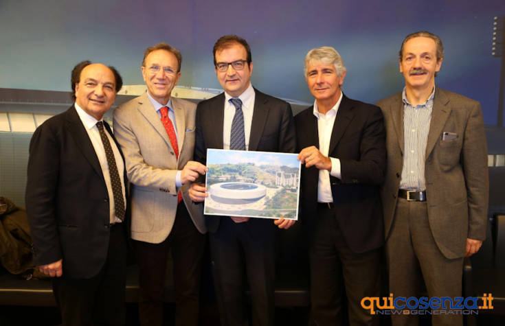 Occhiuto e Guarascio nuovo Stadio home4