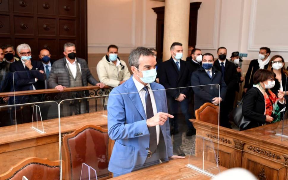 La Calabria ha ufficialmente il suo presidente "cambieremo la Regione" 56 Occhiuto proclamazione