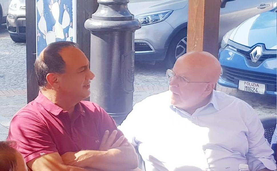 Oliverio incontra Lucano "tutta la mia solidarietà, so come ci si sente" 51 Oliverio e Lucano