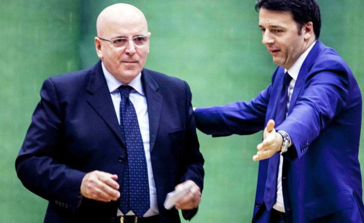 Oliverio e Renzi