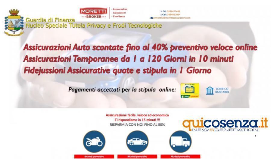 Operazione Fake insurance
