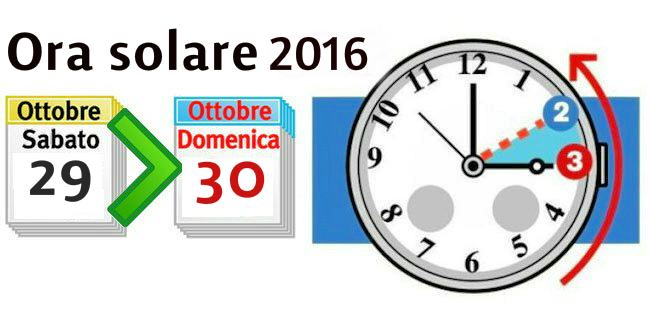 Ora solare 2016ok